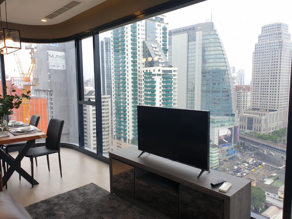For RentCondoSukhumvit, Asoke, Thonglor : FOR RENT 2 BEDROOM 2 BATHROOM 64 SQ.M HIGH FLOOR - READY TO MOVE IN