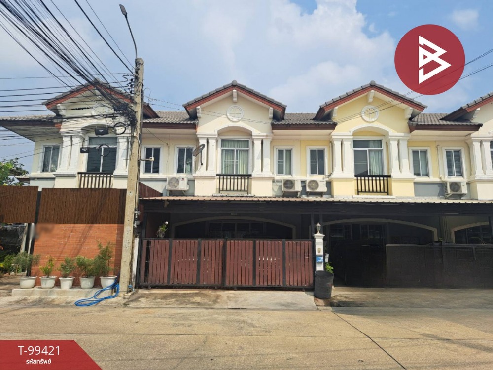 For SaleTownhomeNawamin, Ramindra : Townhouse for sale, The Connect Village, Watcharapol Expressway, Sai Mai, Bangkok