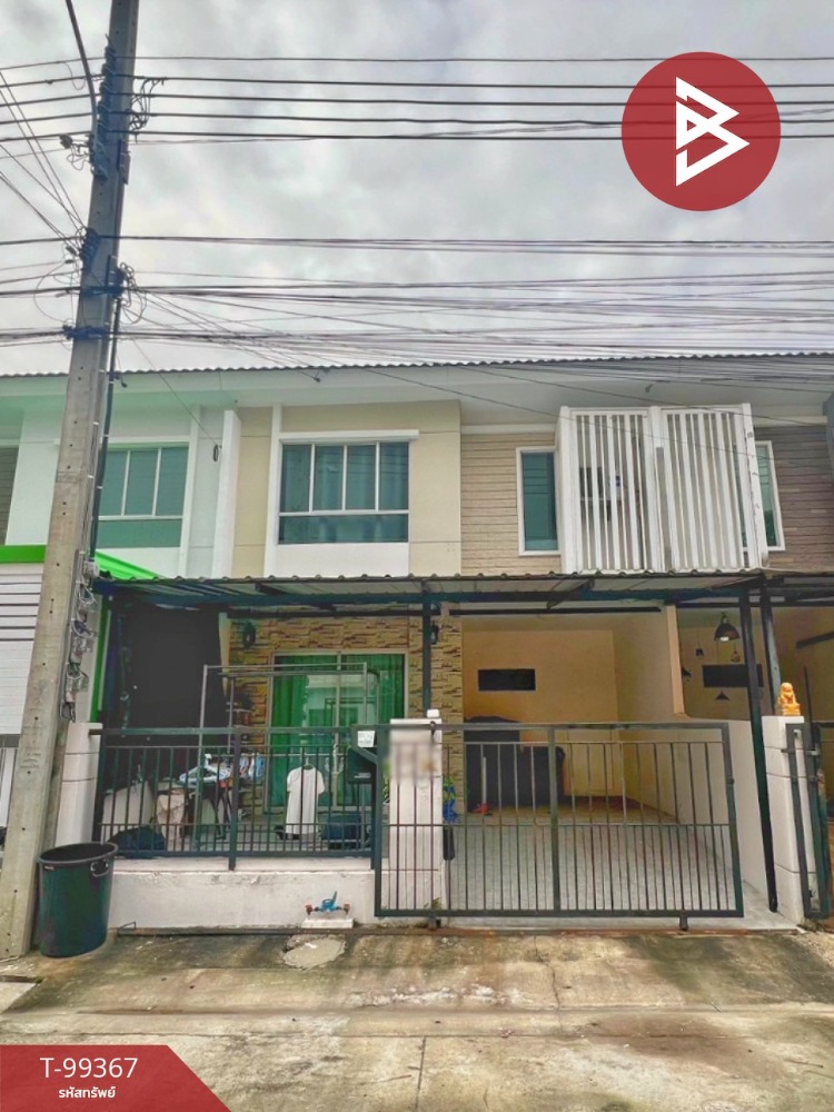 ขายทาวน์โฮมสมุทรปราการ สำโรง : ขายทาวน์เฮ้าส์ หมู่บ้านพฤกษาวิลล์38/1 กิ่งแก้ว-หนามแดง