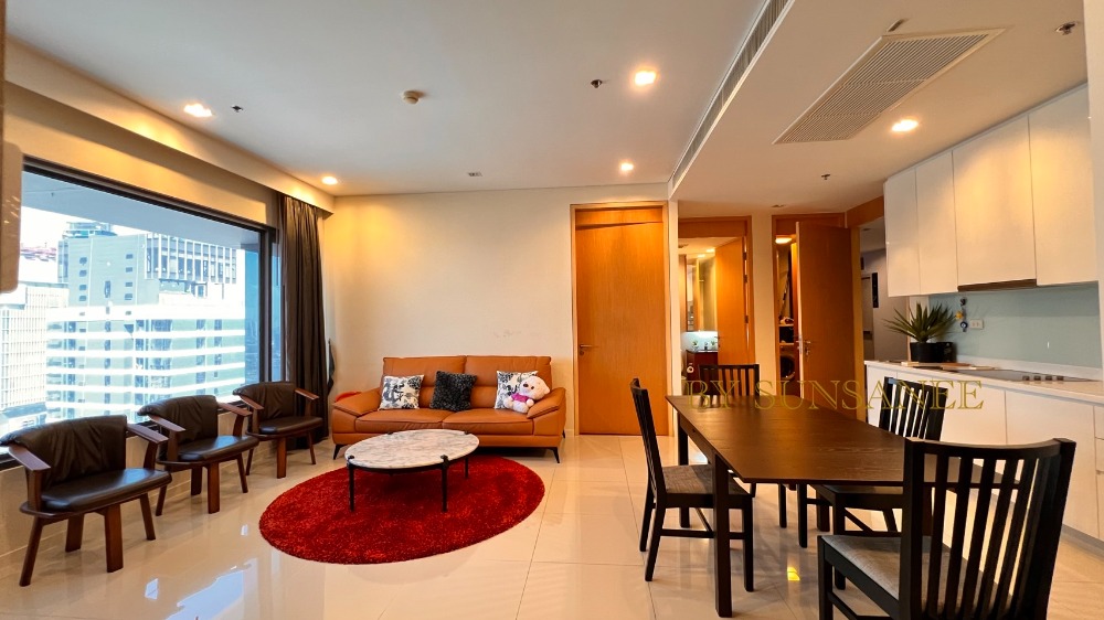 For RentCondoWitthayu, Chidlom, Langsuan, Ploenchit : Amanta Lumpini | For rent 2 bedrooms, spacious room, fully furnished, convenient location near expressway and MRT Project : Amanta Lumpini Unit size : 91 Sq.m. Bedroom: 2 Bathroom: 2 Rental : 50,000 THB/Month Location : MRT Klongtoey