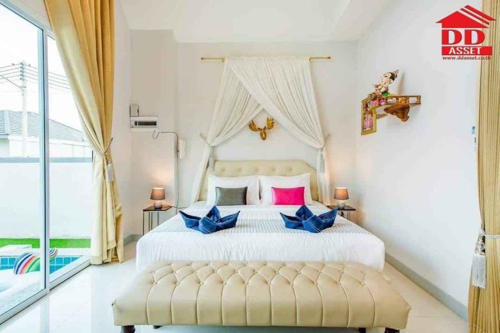 ขายชะอำ เพชรบุรี : ขายบ้านพูลวิลล่า ซีรีน นารา (Serene Nara) ชะอำ เพชรบุรี ห่างชายหาดชะอำเพียง 1.5 กม. รหัส : H8132