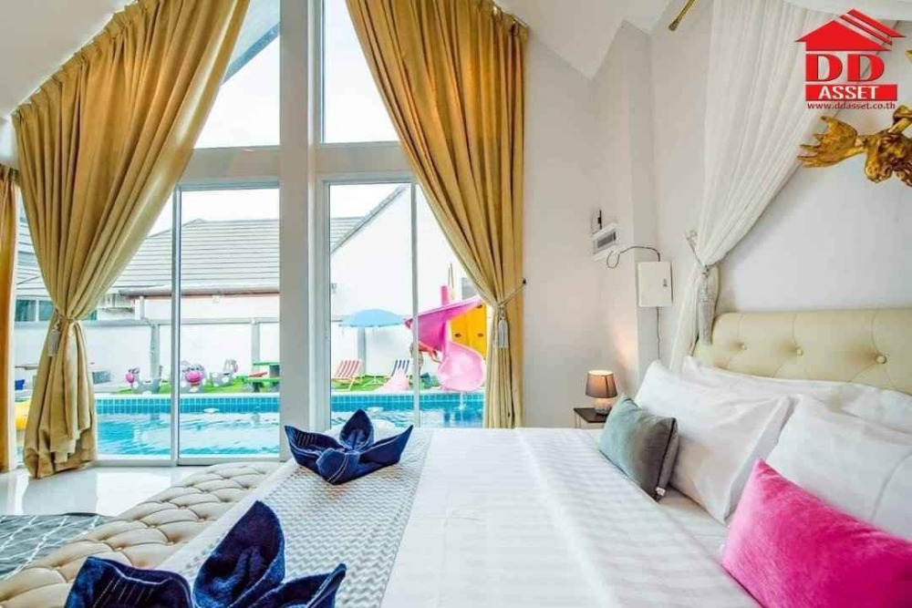 ขายชะอำ เพชรบุรี : ขายบ้านพูลวิลล่า ซีรีน นารา (Serene Nara) ชะอำ เพชรบุรี ห่างชายหาดชะอำเพียง 1.5 กม. รหัส : H8132