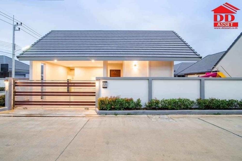 ขายชะอำ เพชรบุรี : ขายบ้านพูลวิลล่า ซีรีน นารา (Serene Nara) ชะอำ เพชรบุรี ห่างชายหาดชะอำเพียง 1.5 กม. รหัส : H8132