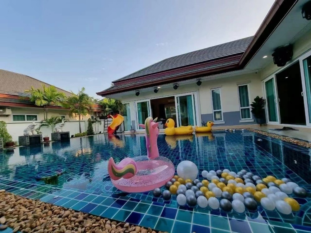 ให้เช่าทาวน์โฮมเกษตรศาสตร์ รัชโยธิน : บ้านพูลวิลล่าพัทยา (เจ้าของเช่าเอง)ที่ Baan Dusit Pattaya Hill บ้านใหม่ สวยมาก