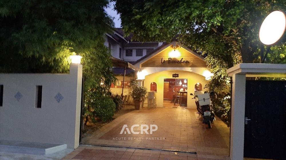 For SaleHouseChaengwatana, Muangthong : For Sale: Prime Restaurant and Residential - French and Italian Cuisine, Close to ISB