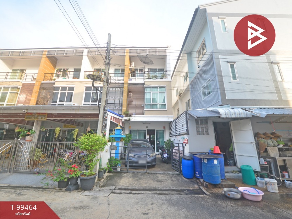 ขายทาวน์โฮมสมุทรปราการ สำโรง : ขายทาวน์โฮม 3 ชั้น หมู่บ้านเดอะซิกเนเจอร์ บางเมือง สมุทรปราการ