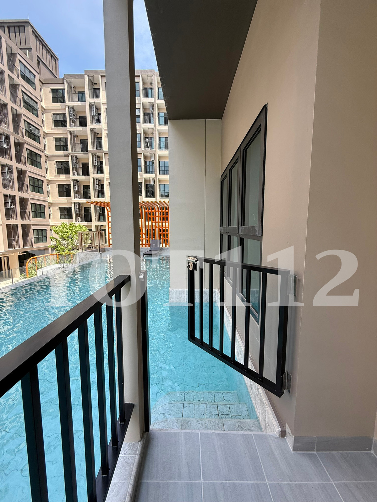 Sale DownCondo : ขายดาวน์ ศุภาลัยเซนต์ ห้อง Rare Pool Access 34.5ตรม ราคา 2.8ล้านบาท