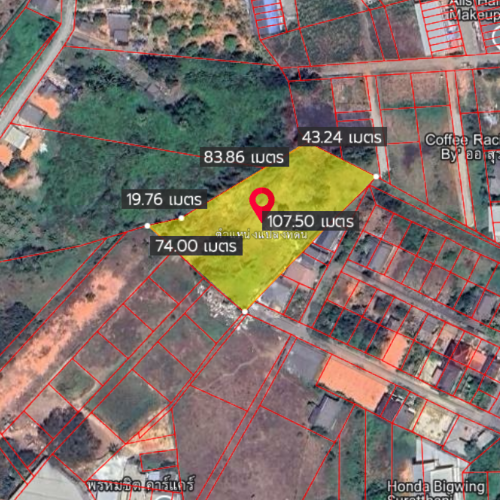 For SaleLandKoh Samui, Surat Thani : 🔥 Land 3-1-74.1 rai in the center of Surat Thani city, suitable for business 🔥