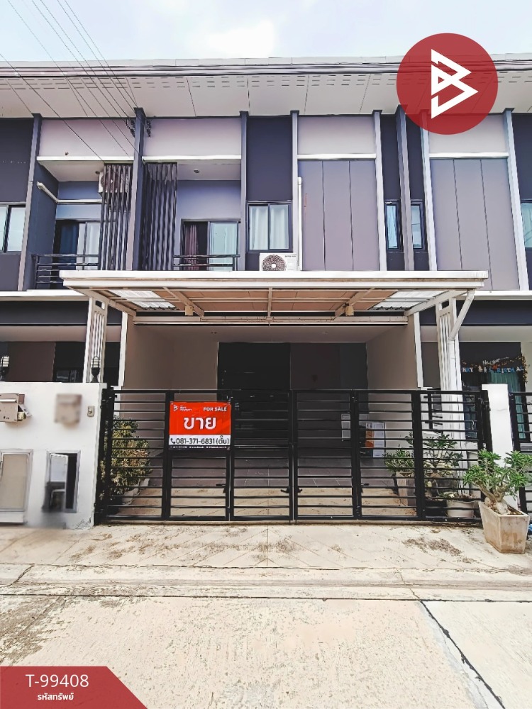For SaleTownhomePathum Thani,Rangsit, Thammasat : Townhouse for sale, The Riva Village, Wongwaen-Lumlukka Klong5 (The Riva Wongwaen-Lumlukka Klong5), Pathum Thani