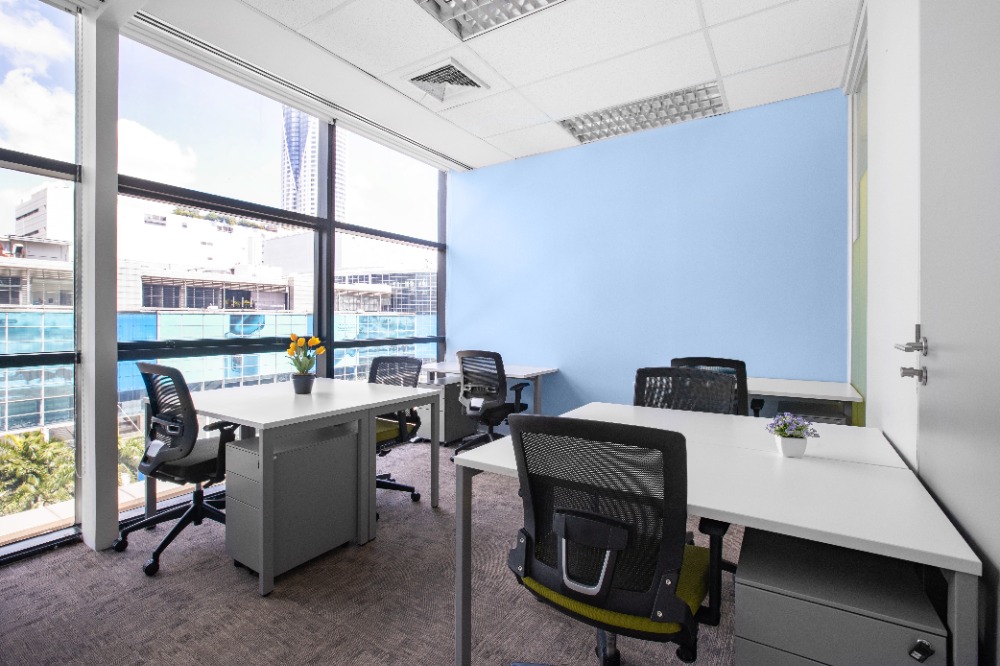ให้เช่าสำนักงานสยาม จุฬา สามย่าน : Fully serviced private office space for you and your team in Regus Gaysorn Plaza