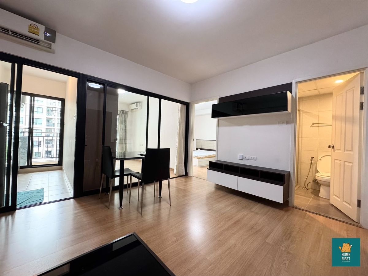 For RentCondoBangna, Bearing, Lasalle : For rent Supalai City Resort Bearing Station 2 bedrooms, built-in washing machine, 56.6 sq m., 18,000 per month