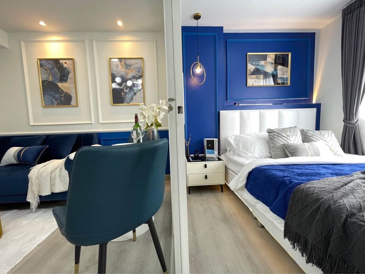 For SaleCondoLadprao101, Happy Land, The Mall Bang Kapi : 🧨🧨 Beautiful room, price less than a million, Lumpini Center Happyland
