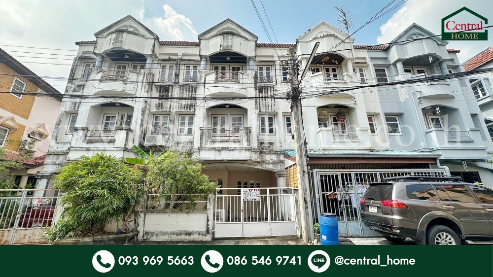 For SaleTownhomeRama5, Ratchapruek, Bangkruai : Townhome, Baan Suan Klang Muang 2, Soi Wat Kamphaeng, cheap price