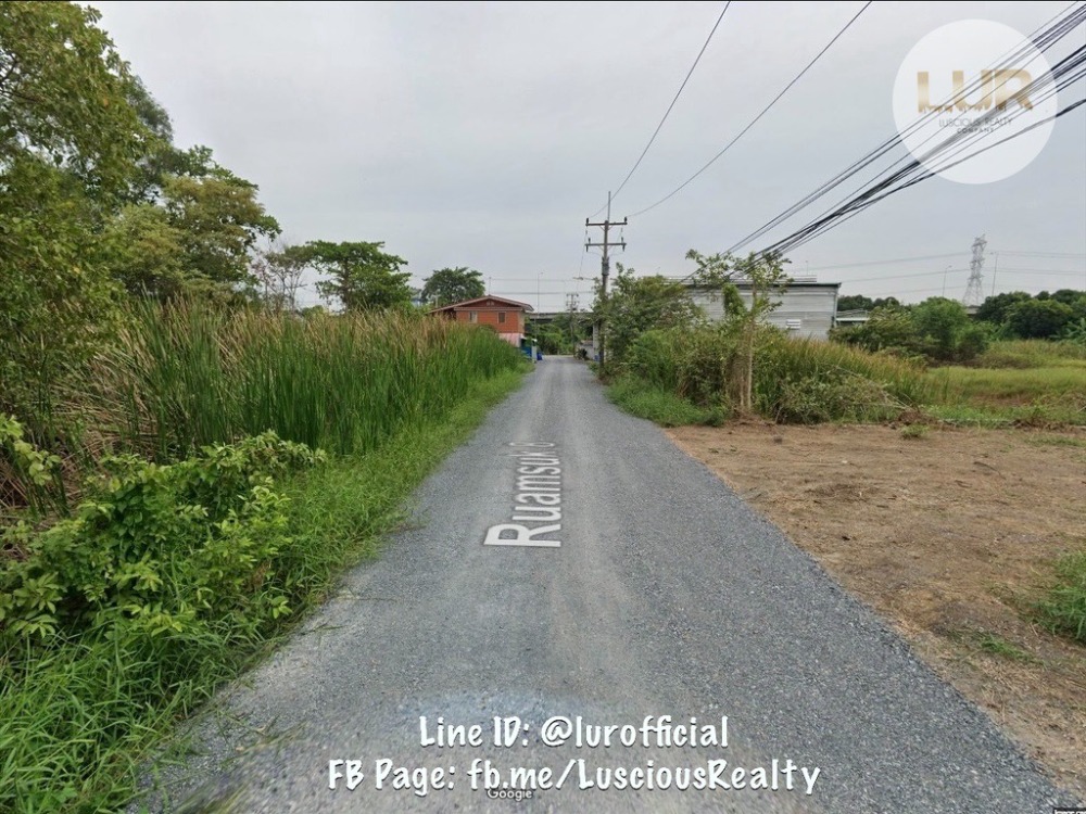 ขายที่ดินปทุมธานี รังสิต ธรรมศาสตร์ : ขายที่ดินปทุม ซอยร่วมสุข ซอย 8/18 ขนาด 7 ไร่ 35 ตรว. ผังสีชมพู ตรว. ละ 7,000 บาท