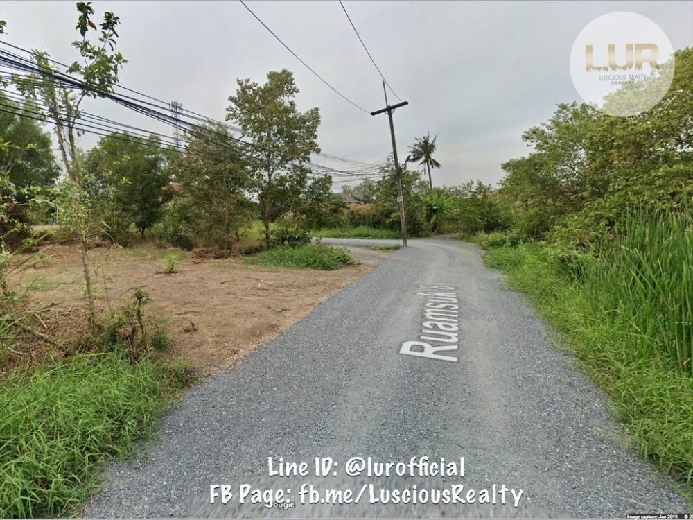 ขายที่ดินปทุมธานี รังสิต ธรรมศาสตร์ : ขายที่ดินปทุม ซอยร่วมสุข ซอย 8/18 ขนาด 7 ไร่ 35 ตรว. ผังสีชมพู ตรว. ละ 7,000 บาท