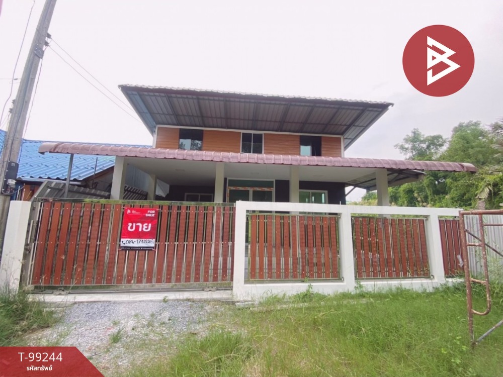 For SaleHouseMahachai Samut Sakhon : Single house for sale, Maruey Village, Ban Bo, Samut Sakhon