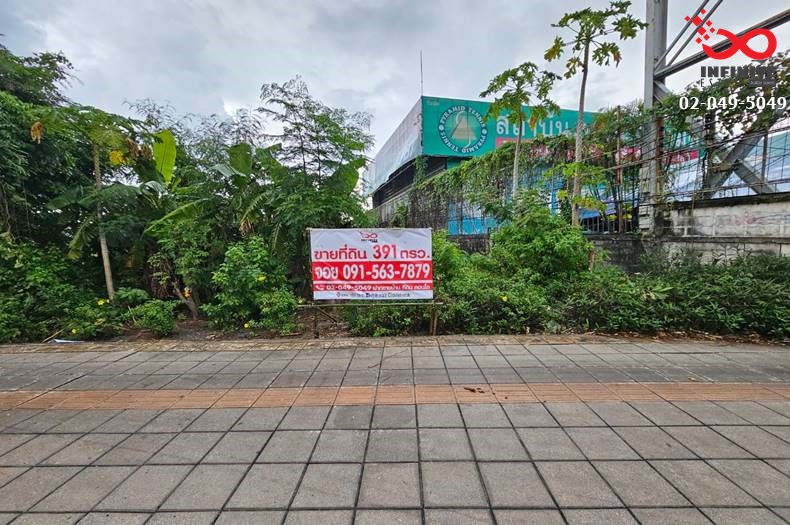 ขายที่ดินลาดกระบัง สุวรรณภูมิ : ขายที่ดินเปล่าถมแล้ว 391 ตารางวา ถนนฉลองกรุง ซอยฉลองกรุง 12
