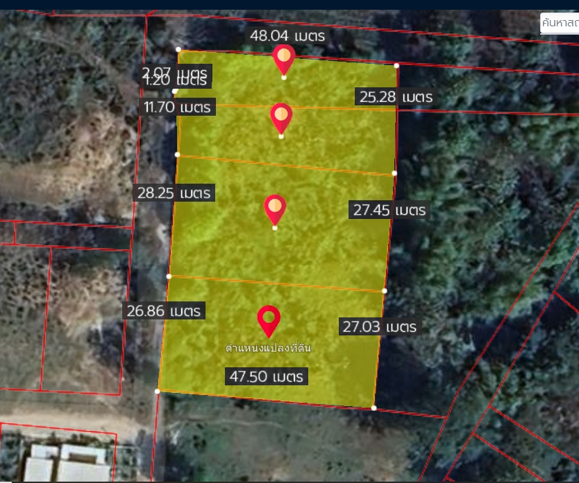 For SaleLandChiang Rai : Land for sale, Pa O Don Chai Subdistrict, Chiang Rai Province