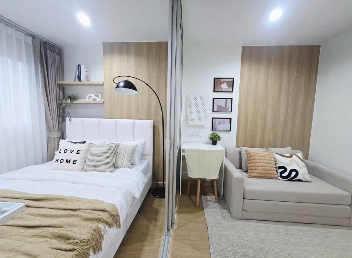 For SaleCondoBangna, Bearing, Lasalle : 🌈 Nature view room, Lumpini Mega Bangna Condo