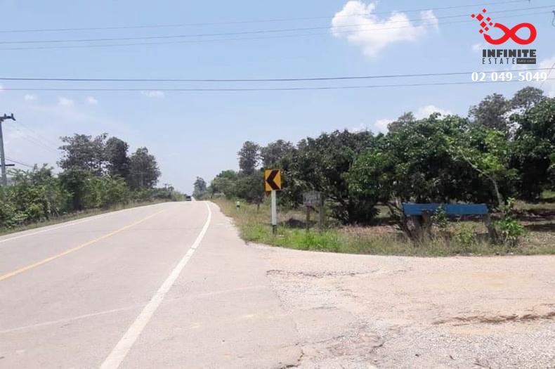 For SaleLandLoei : Land for sale, 6 rai, 188 square wa, on a black road, Rong Chik Subdistrict, Phu Ruea District, Loei