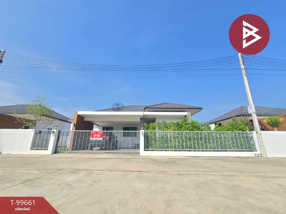 For SaleHouseRatchaburi : Single house for sale, Villa Ruenrom Ratchaburi Village (VillaRuenrom Ratchaburi)