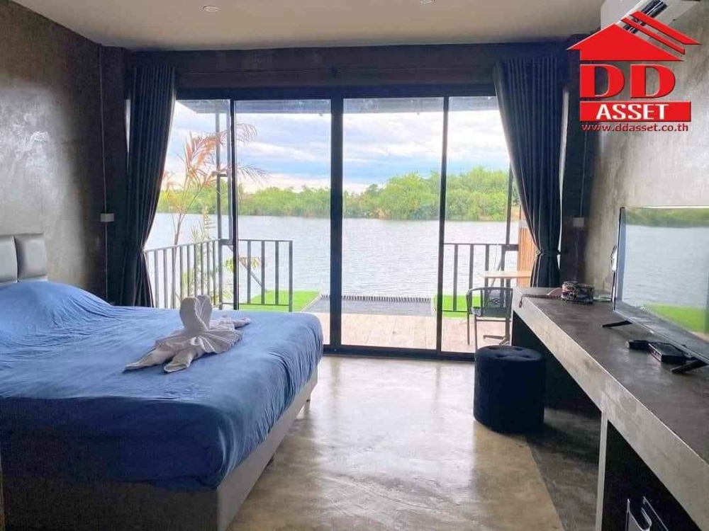 For SaleHotel&Apartment BusinessNakhon Pathom : For sale: Resort, Kamphaeng Saen District, Nakhon Pathom, next to a private lake, ready to operate. Code: B8029