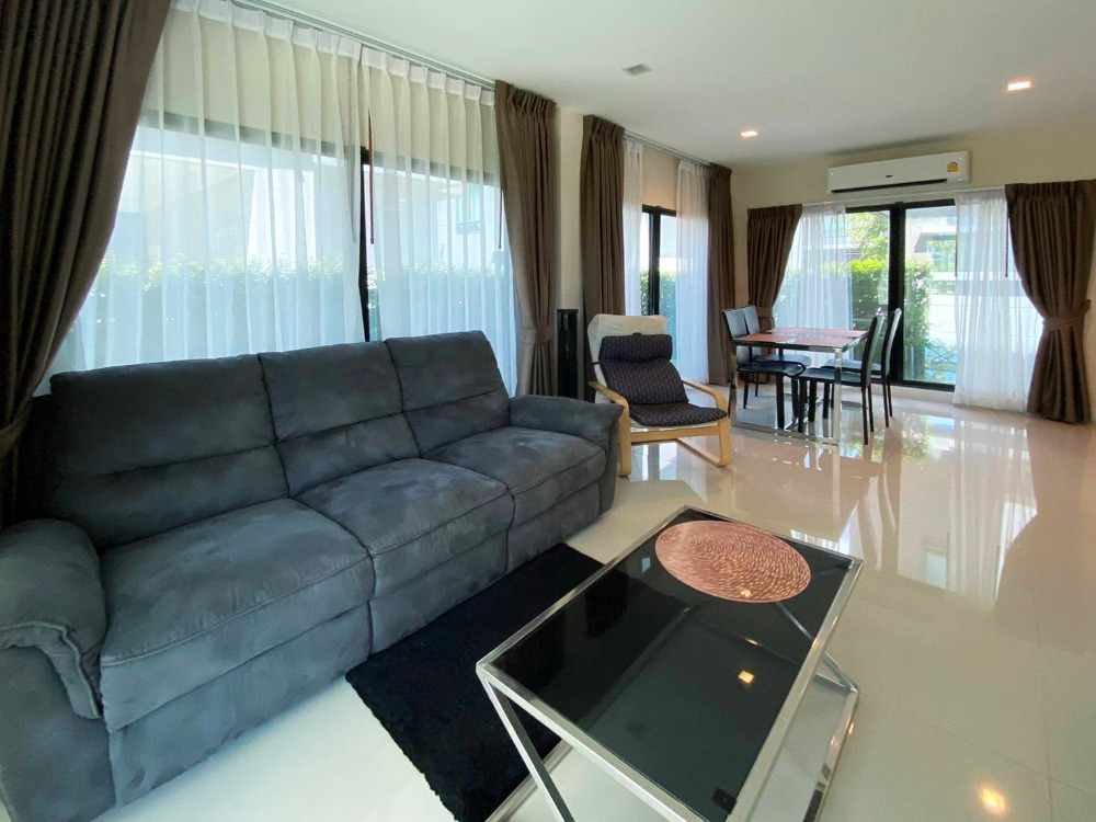 ขายบ้านมีนบุรี-ร่มเกล้า : บ้านเดี่ยว วิวสวนโครงการ เวนิว พระราม9 (Venue Rama 9)