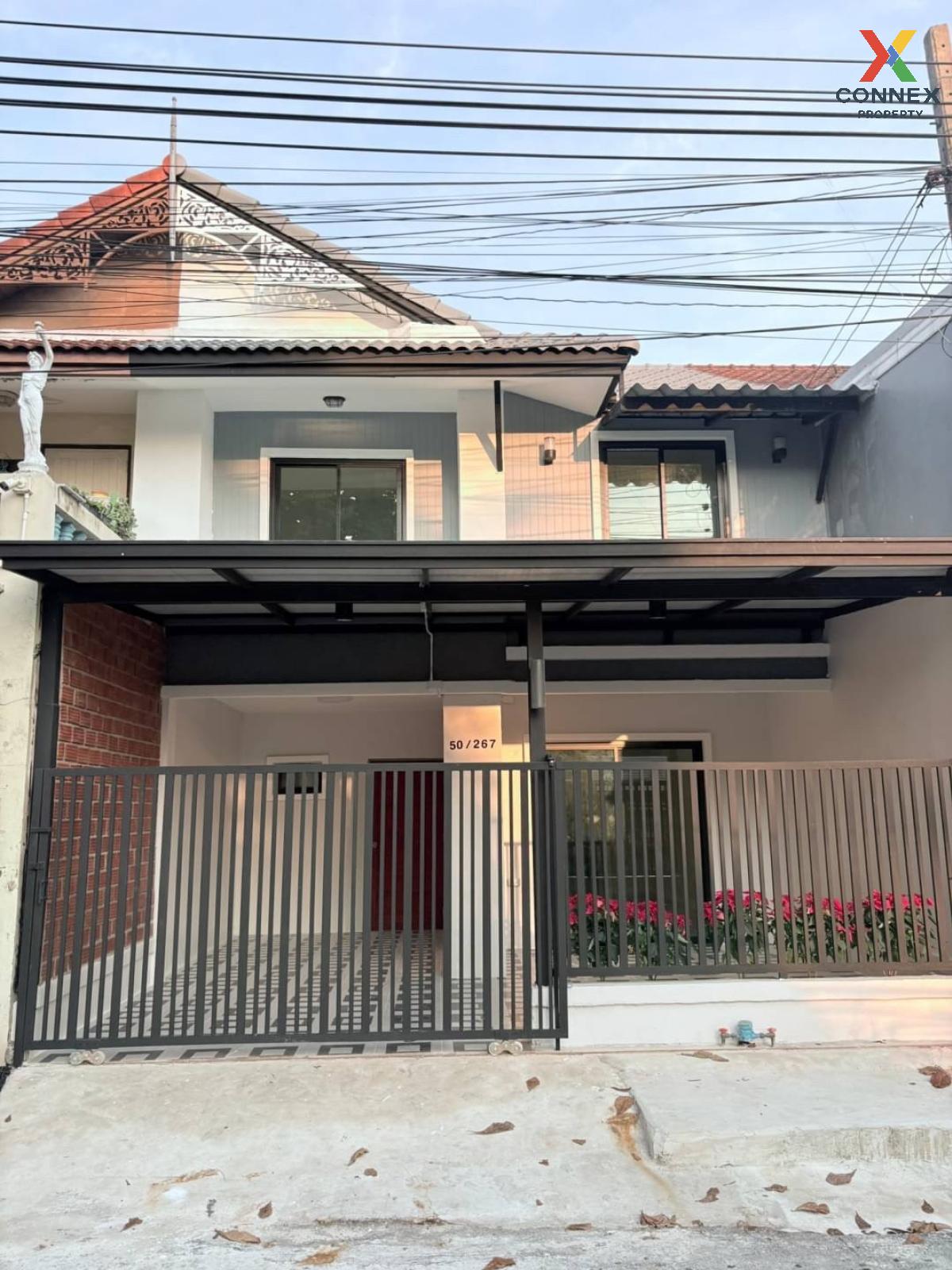 ขายทาวน์โฮมนนทบุรี บางใหญ่ บางบัวทอง : ขายทาวน์เฮ้าส์/ทาวน์โฮม  บ้านพฤกษา 3 บางบัวทอง บางคูรัด บางบัวทอง นนทบุรี CX-111153
