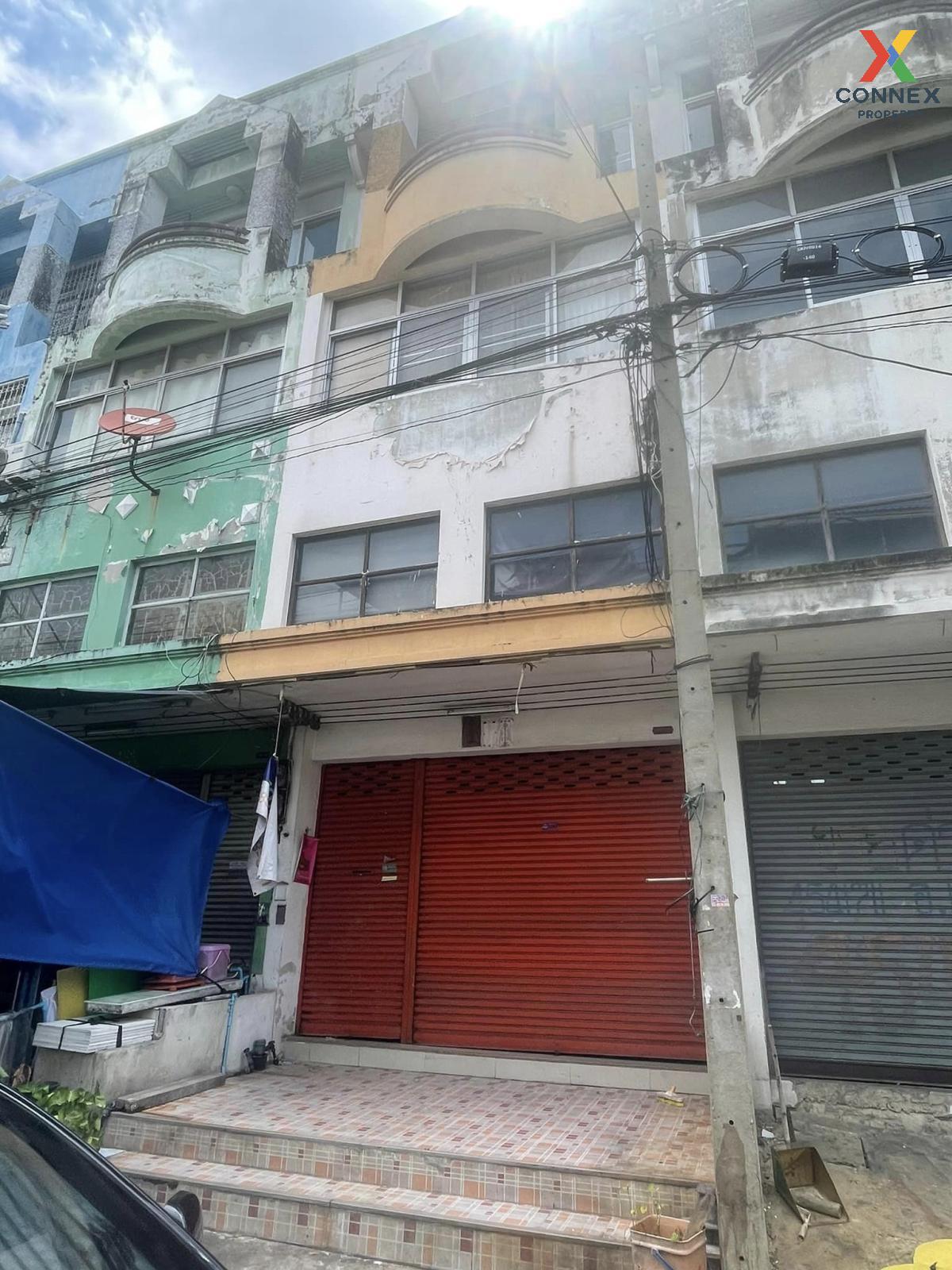 For SaleShop HouseMahachai Samut Sakhon : For Sale Commercial Building , Phong Sirichai 1 , Om Noi , Krathum Baen , Samut Sakhon , CX-110864