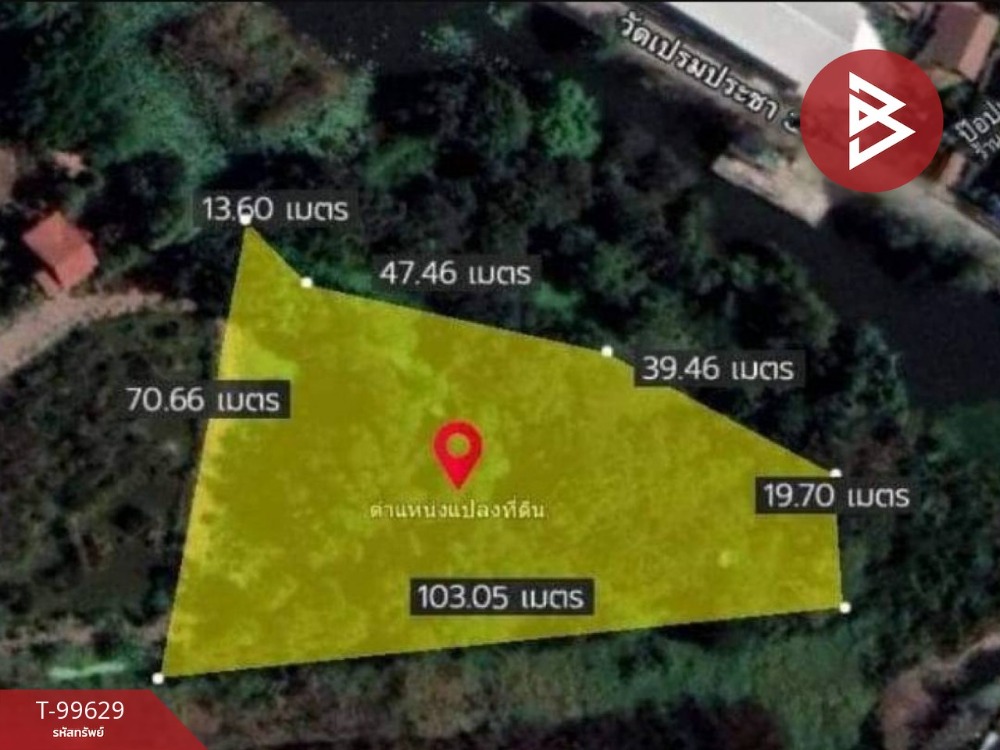 For SaleLandPathum Thani,Rangsit, Thammasat : Land for sale, area 2 rai 3 ngan 57 sq m, Bang Phun, Pathum Thani