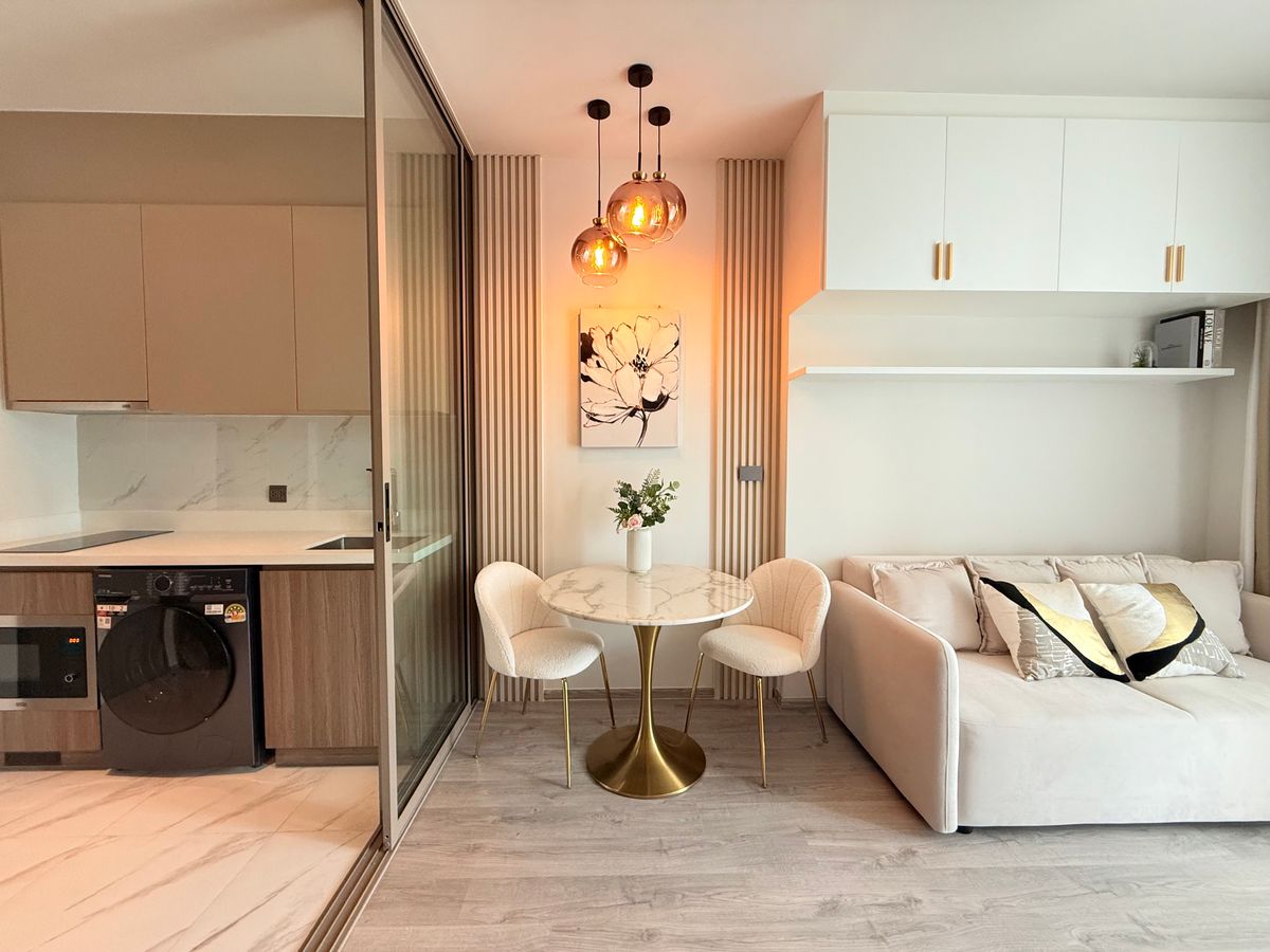 ให้เช่าคอนโดสุขุมวิท อโศก ทองหล่อ : ⚜️ Available now ! Brand new unit 1 bed for rent rhythm ekkamai estate ⚜️