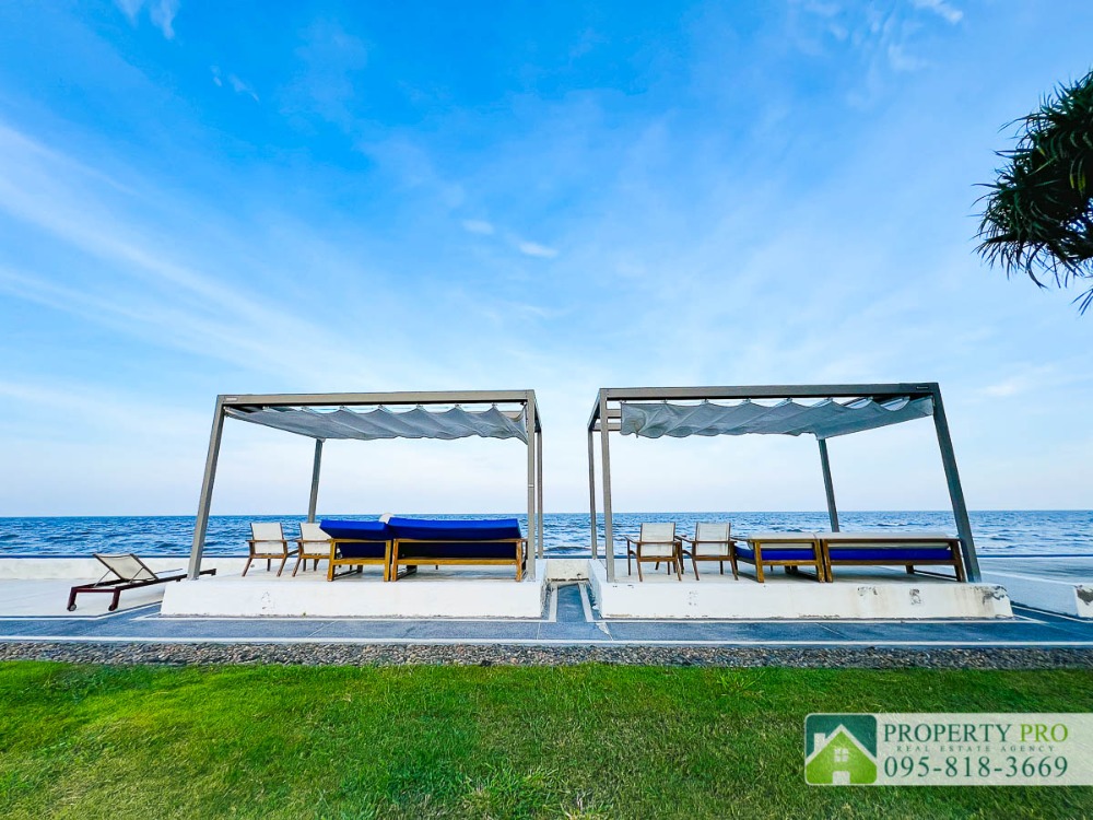 ขายคอนโดหัวหิน ประจวบคีรีขันธ์ : ขาย คอนโดตากอากาศ The Crest Santora หัวหิน ขนาด 101 ตรม แบบ 2 นอน 2 น้ำ Pool access  ติดหาดหัวหิน ซอยหัวหิน 7 ใกล้สนามบินหัวหิน เฟอร์นิเจอร์ครบ : SL24S-023