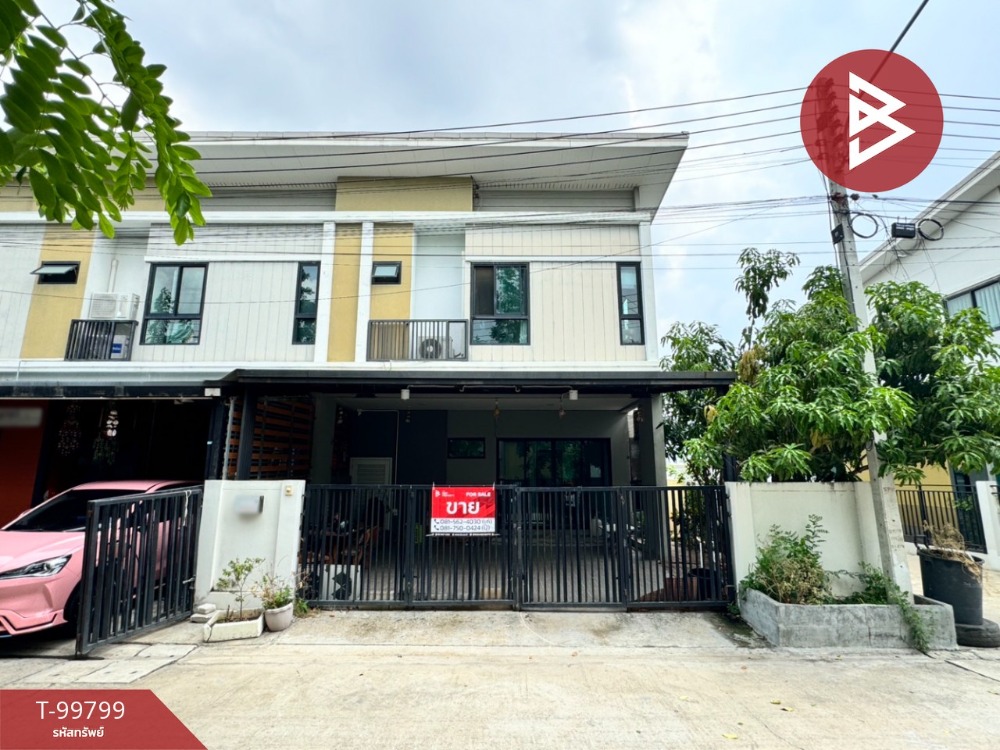 For SalePathum Thani,Rangsit, Thammasat : Townhouse for sale, The Modish Village, Ratchaphruek-Kanchanapisek (The Modish Ratchaphruek-Kanchanapisek), Lat Lum Kaeo, Pathum Thani
