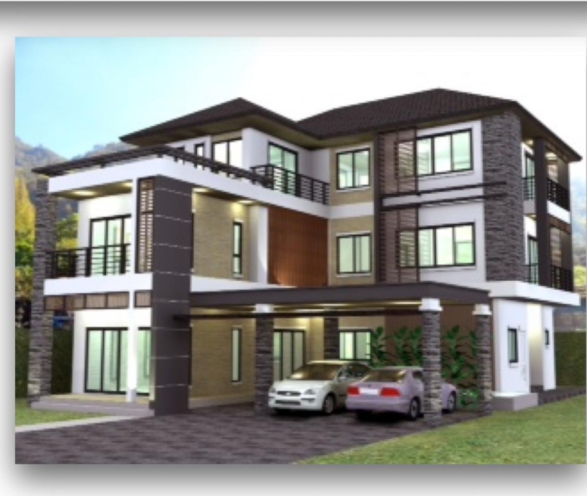 For SaleHouseSathorn, Narathiwat : Land for sale with 3-storey detached house, Yen Akat Road