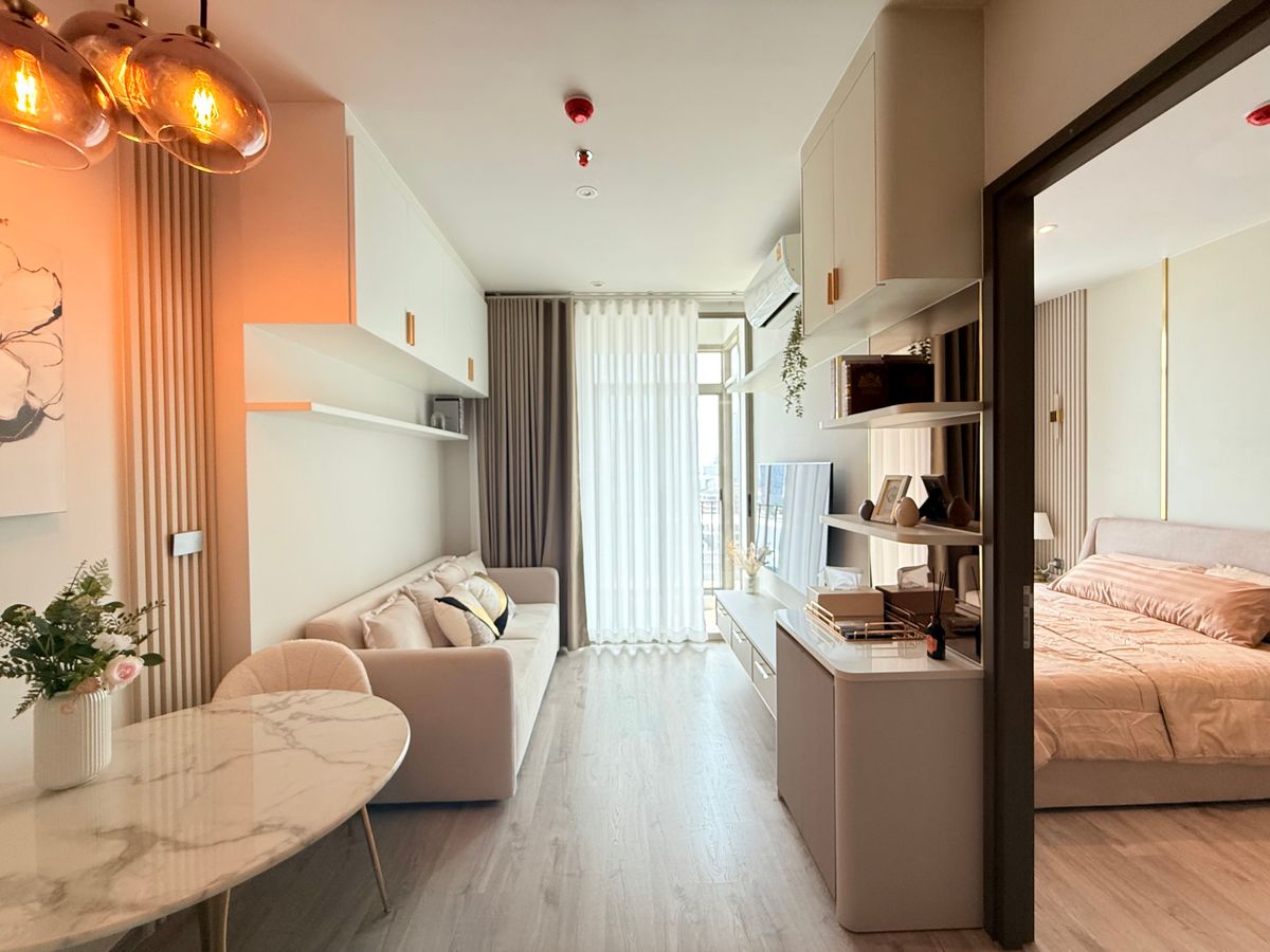 ให้เช่าคอนโดสุขุมวิท อโศก ทองหล่อ : ⚜️ Available now ! Brand new unit 1 bed for rent rhythm ekkamai estate ⚜️