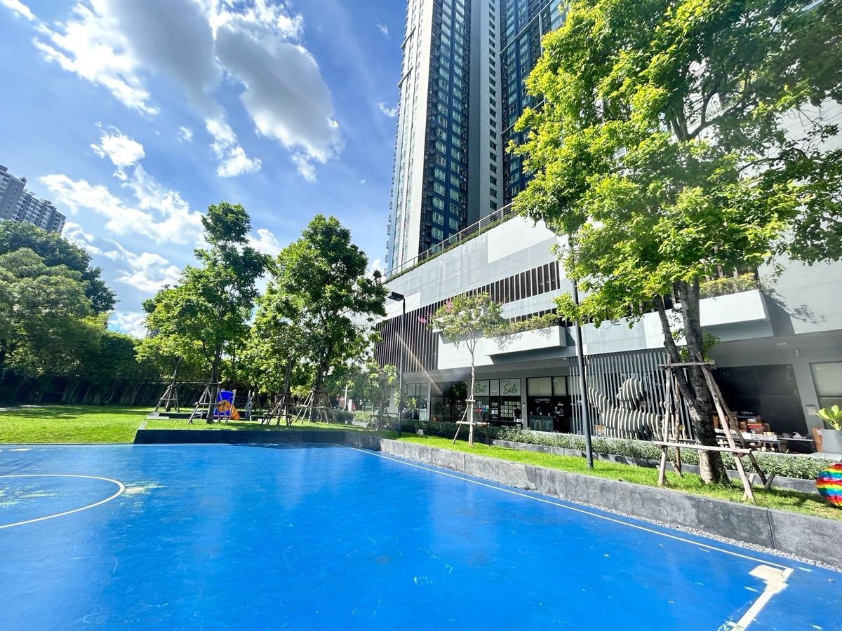 ขายคอนโดอ่อนนุช อุดมสุข : ขาย The base sukhumvit 77 ห้องวิวสระ พร้อมเข้าอยู่ค่ะ