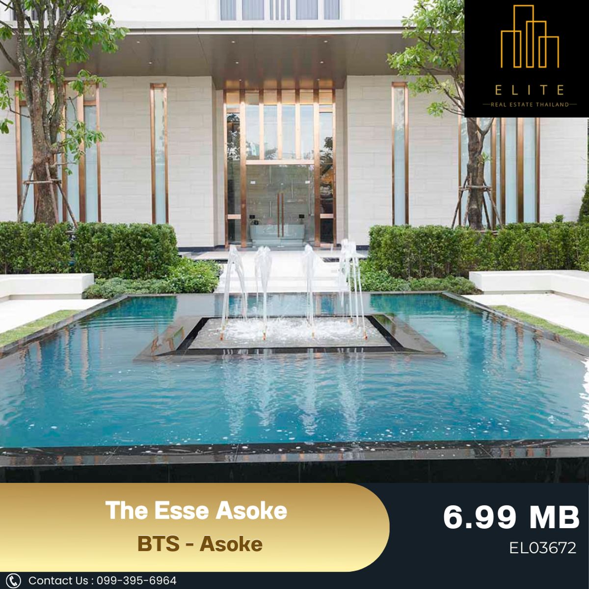 For SaleCondoSukhumvit, Asoke, Thonglor : 💥Owner urgently selling!! The Esse Asoke 💥Very cheap price, good location, high floor, beautiful view, convenient transportation, near BTS-Asok 🚄