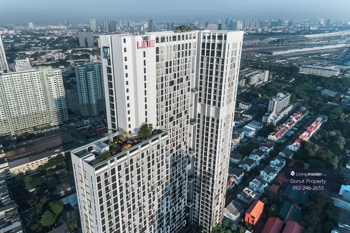ขายคอนโดสะพานควาย จตุจักร : ขายด่วน 🌈✨THE LINE Phahol - Pradipat 1 bed 1 bath ขนาด 28 ตร.ม เพียง 3,700,000 บาท โทร 092-2462653 Donut