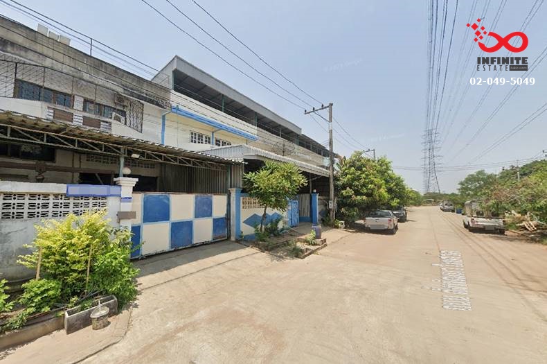 For SaleWarehouseMahachai Samut Sakhon : Warehouse for sale, 99.8 square wah, Si Wa Phasawatdee-Ekachai Road, Nadi Subdistrict, Samut Sakhon
