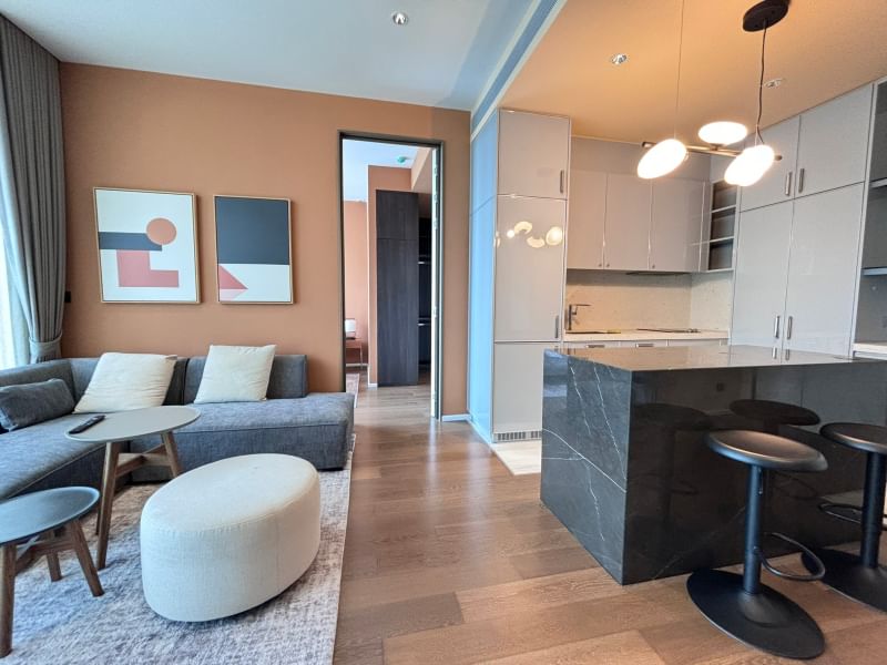 For RentCondoSukhumvit, Asoke, Thonglor : For rent Kraam Sukhumvit 1 bedroom, fully furnished, located in M ​​District, near BTS, ready to move in