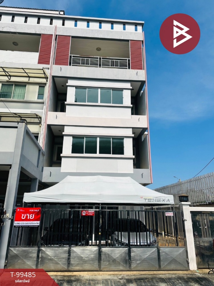 For SaleTownhomeRama3 (Riverside),Satupadit : Townhouse for sale, 4 floors, area 63.5 sq m, Yannawa, Bangkok