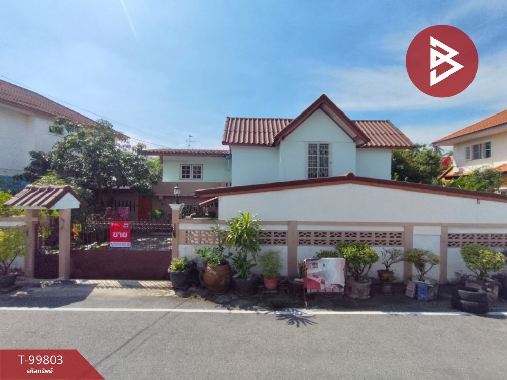 For SaleHouseNakhon Pathom : Single house for sale, area 66 square wah, Sam Phran, Nakhon Pathom