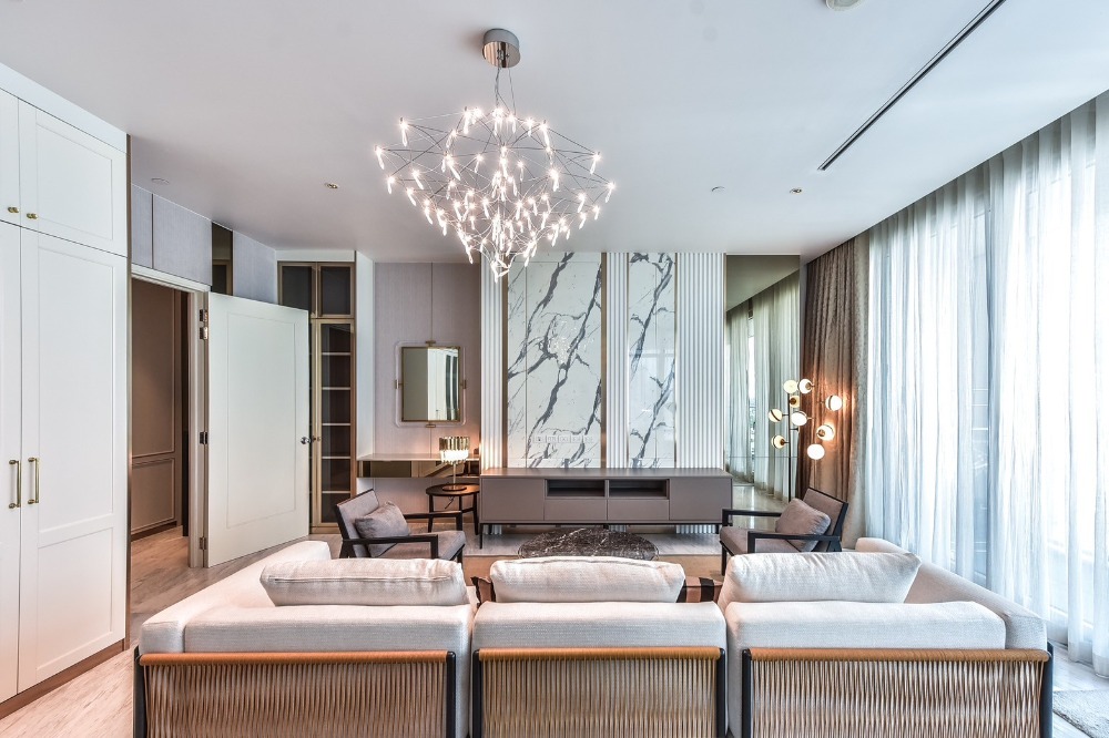 For RentCondoSathorn, Narathiwat : Luxury riverfront living in Charoen Nakhon I 3 Bedroom Fully furnished