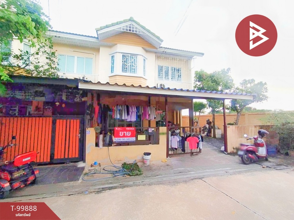 For SaleTownhomeRama 2, Bang Khun Thian : Townhouse for sale, Pisan Village, Bang Kradee, Bangkok