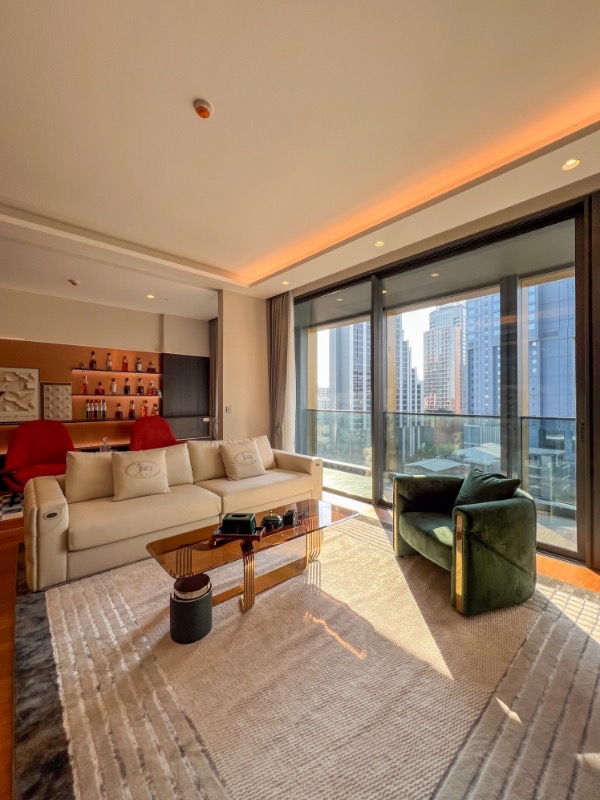 For RentCondoSukhumvit, Asoke, Thonglor : Ultra-luxury condominium with 2 bedroom fully furnished in Phrom Phong