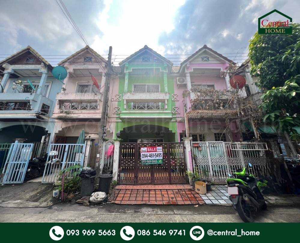 For SaleTownhomeNawamin, Ramindra : Townhouse, Tawanna Village, Soi Chatuchak 12, Sukhapiban 5 - Sai Mai