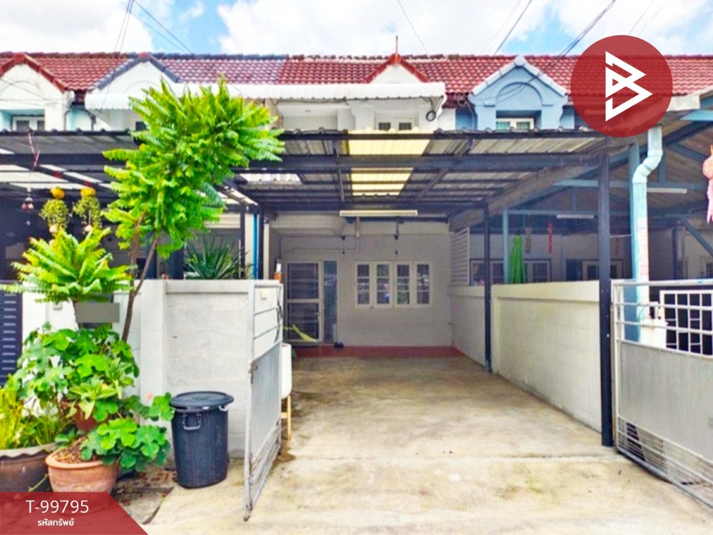 For SaleTownhomeLadprao101, Happy Land, The Mall Bang Kapi : Townhouse for sale, Suthawan Village, Lat Phrao 122-Ramkhamhaeng 65, Bangkok