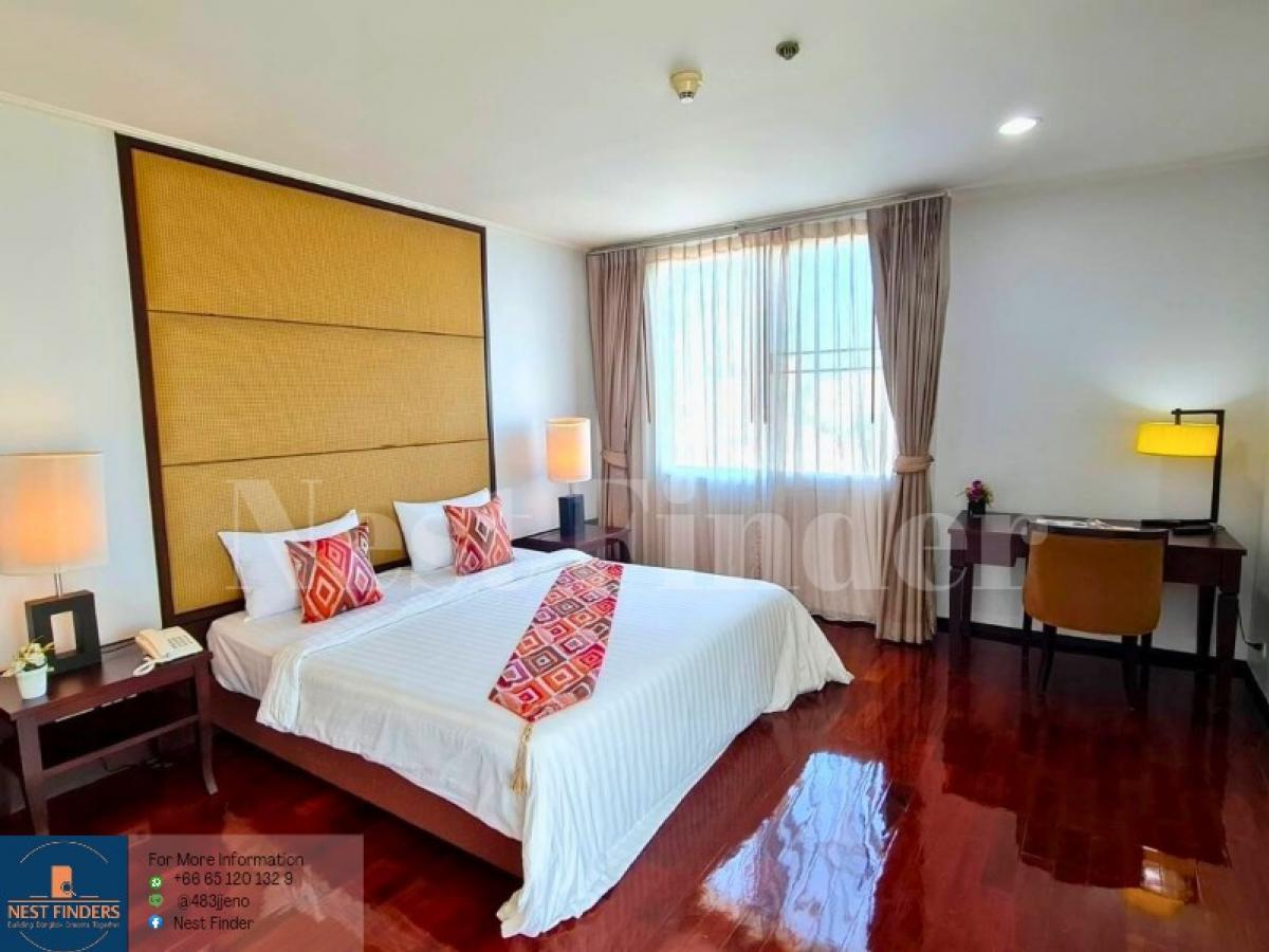 For RentCondoSukhumvit, Asoke, Thonglor : 🏢 For Rent 2 beds : Spacious Condo in Sukhumvit 39✨ High-rise condo, fully furnished, ready to move in!