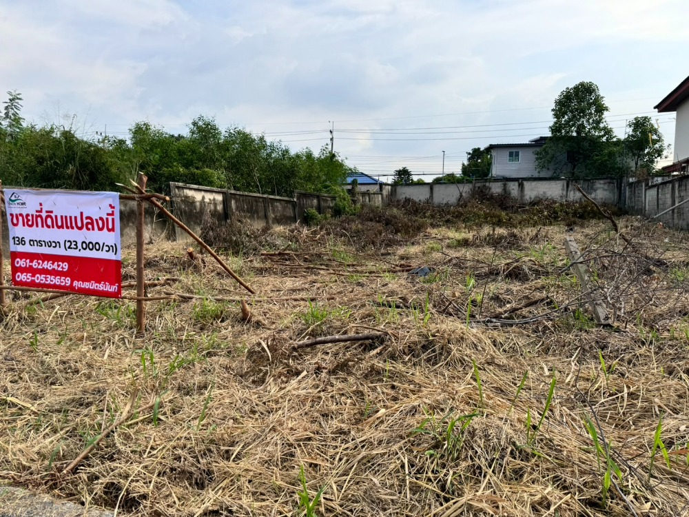 ขายที่ดินปทุมธานี รังสิต ธรรมศาสตร์ : ขายที่ดินเมืองเอกรังสิต(โครงการ3) 136 ตร.วา (เพียง 23,000/วา)