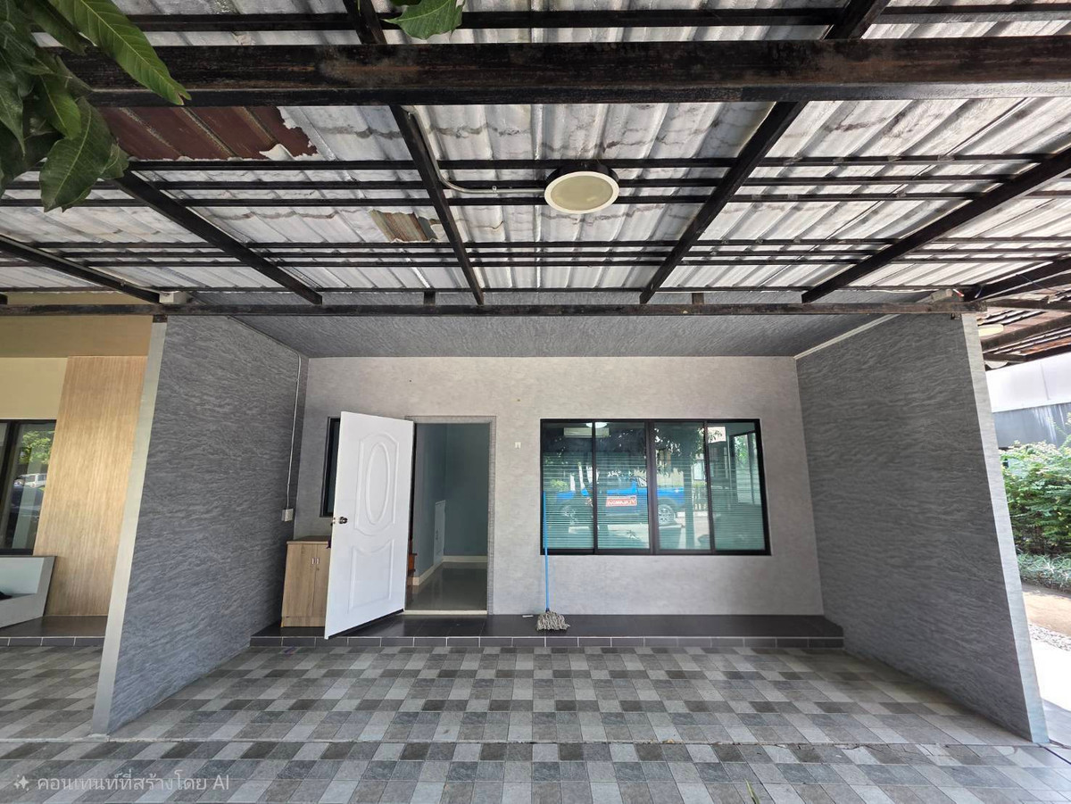 For RentTownhomeChaengwatana, Muangthong : Townhouse for rent, The Connect 41, Chaeng Watthana - Tiwanon, near Lotus Tiwanon, only 5 minutes.